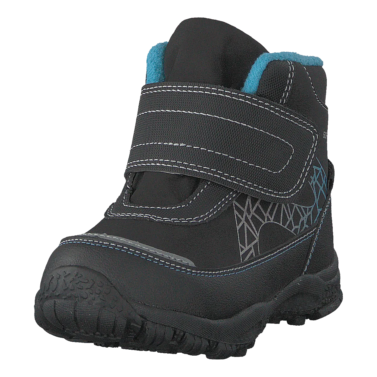 430-2962 Waterproof Warm Lined Black/blue