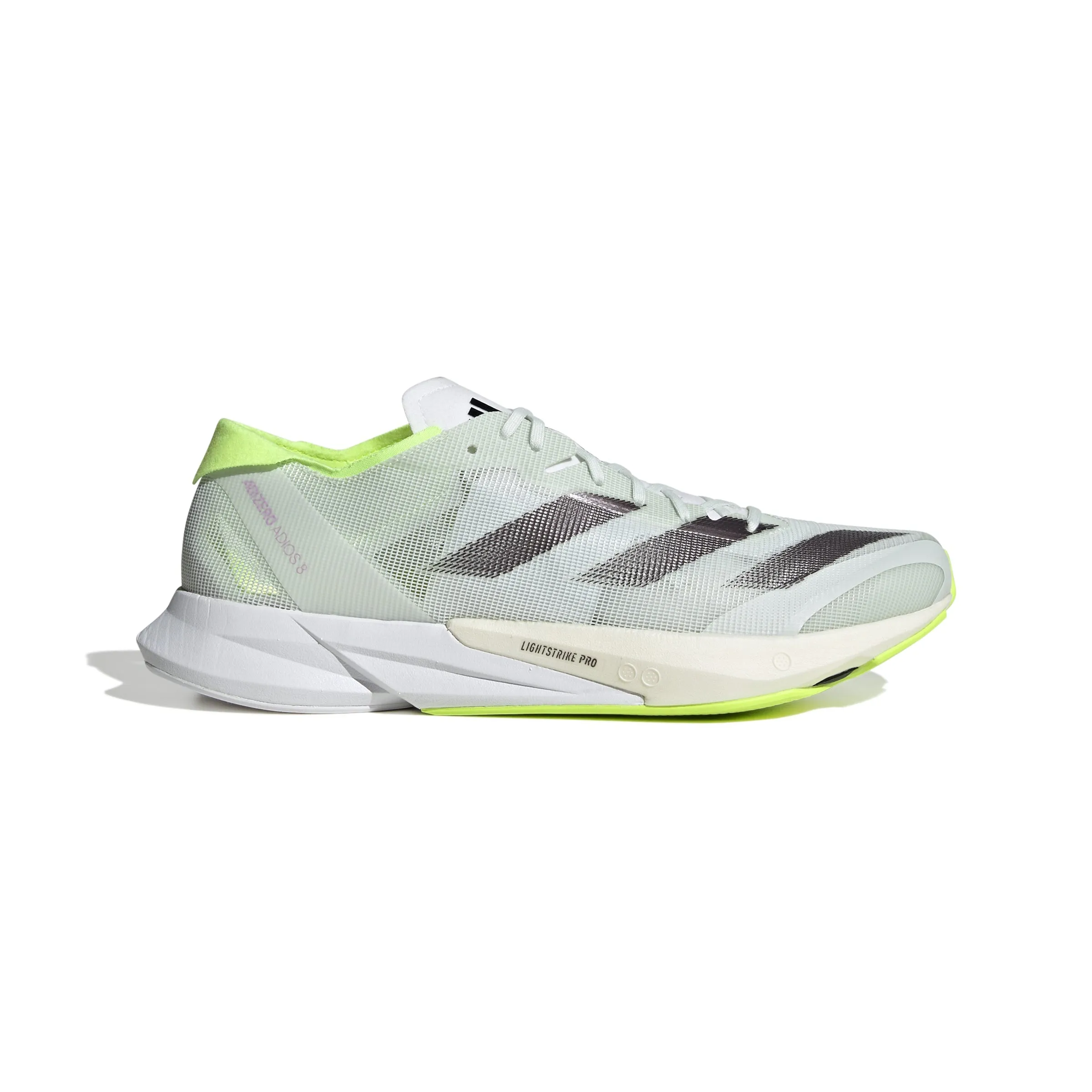 adidas Adizero Adios 8 Running Shoes - Mens - Grey/White/Green