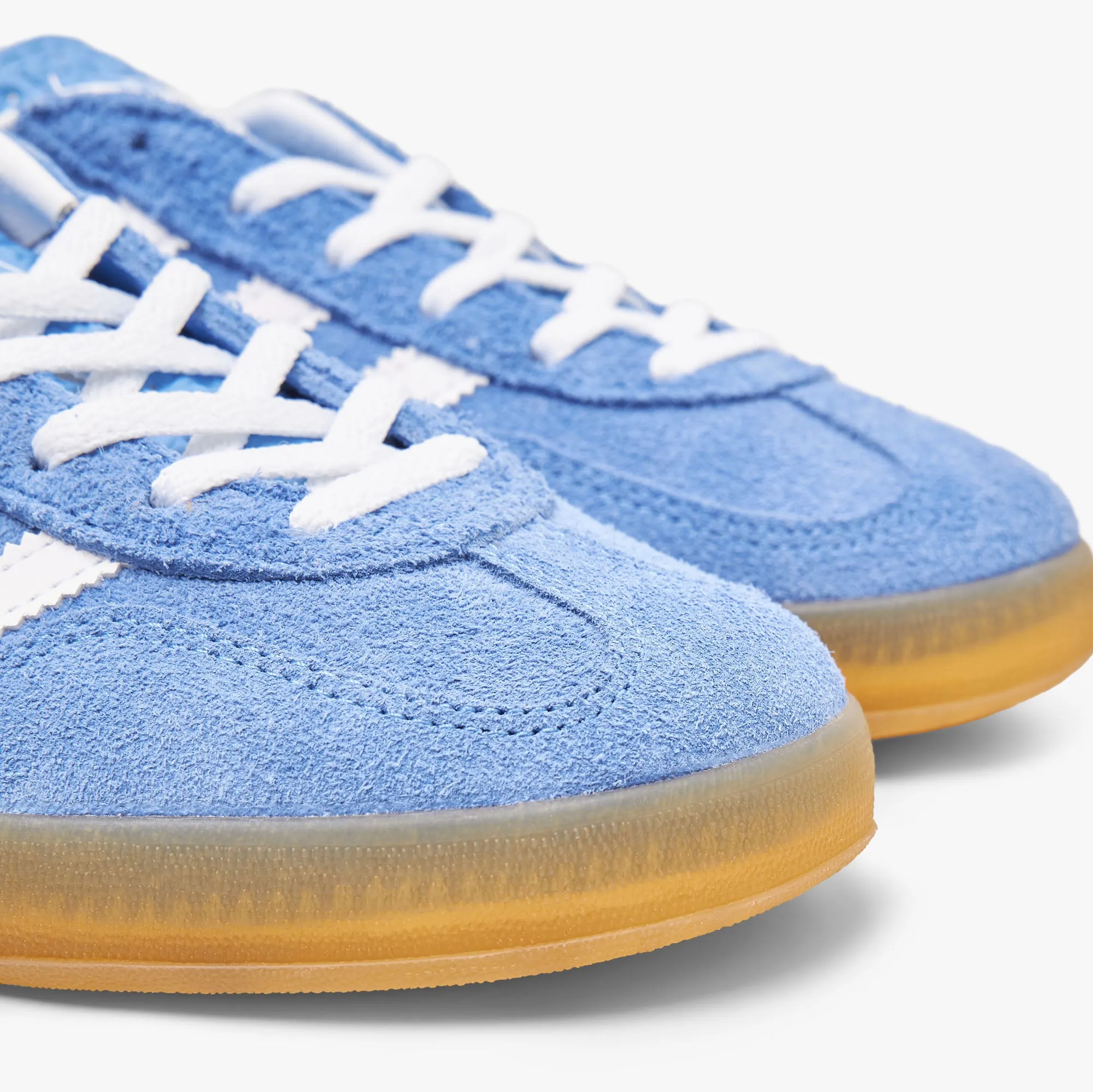 adidas Originals Women's Gazelle Indoor Blue Fusion / Cloud White - Gum