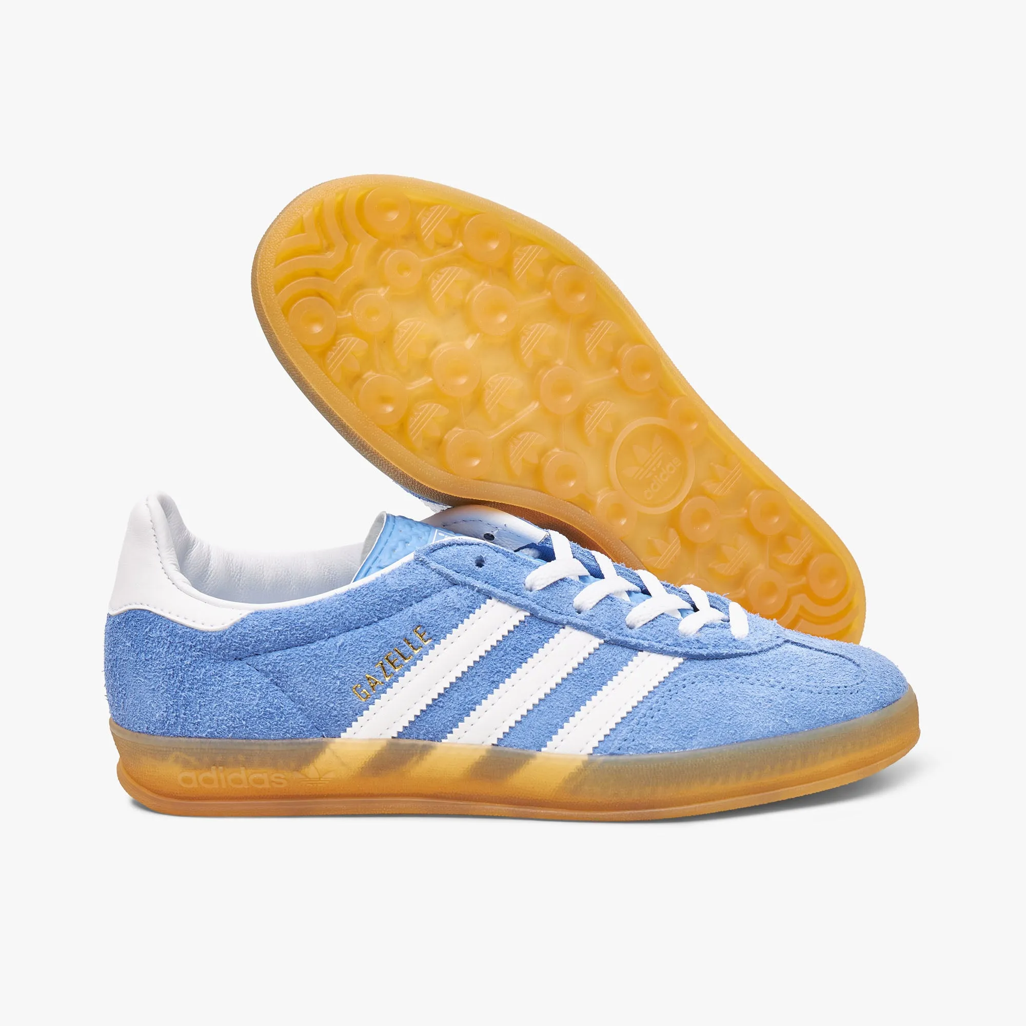 adidas Originals Women's Gazelle Indoor Blue Fusion / Cloud White - Gum