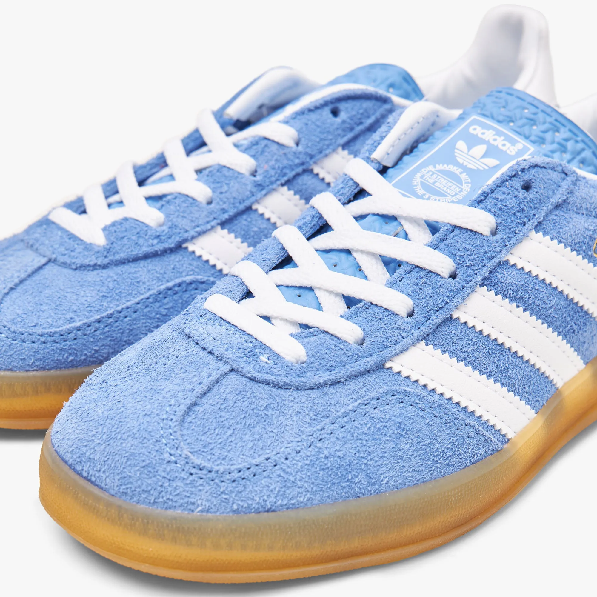 adidas Originals Women's Gazelle Indoor Blue Fusion / Cloud White - Gum