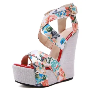 Aneikeh Summer Women Wedges