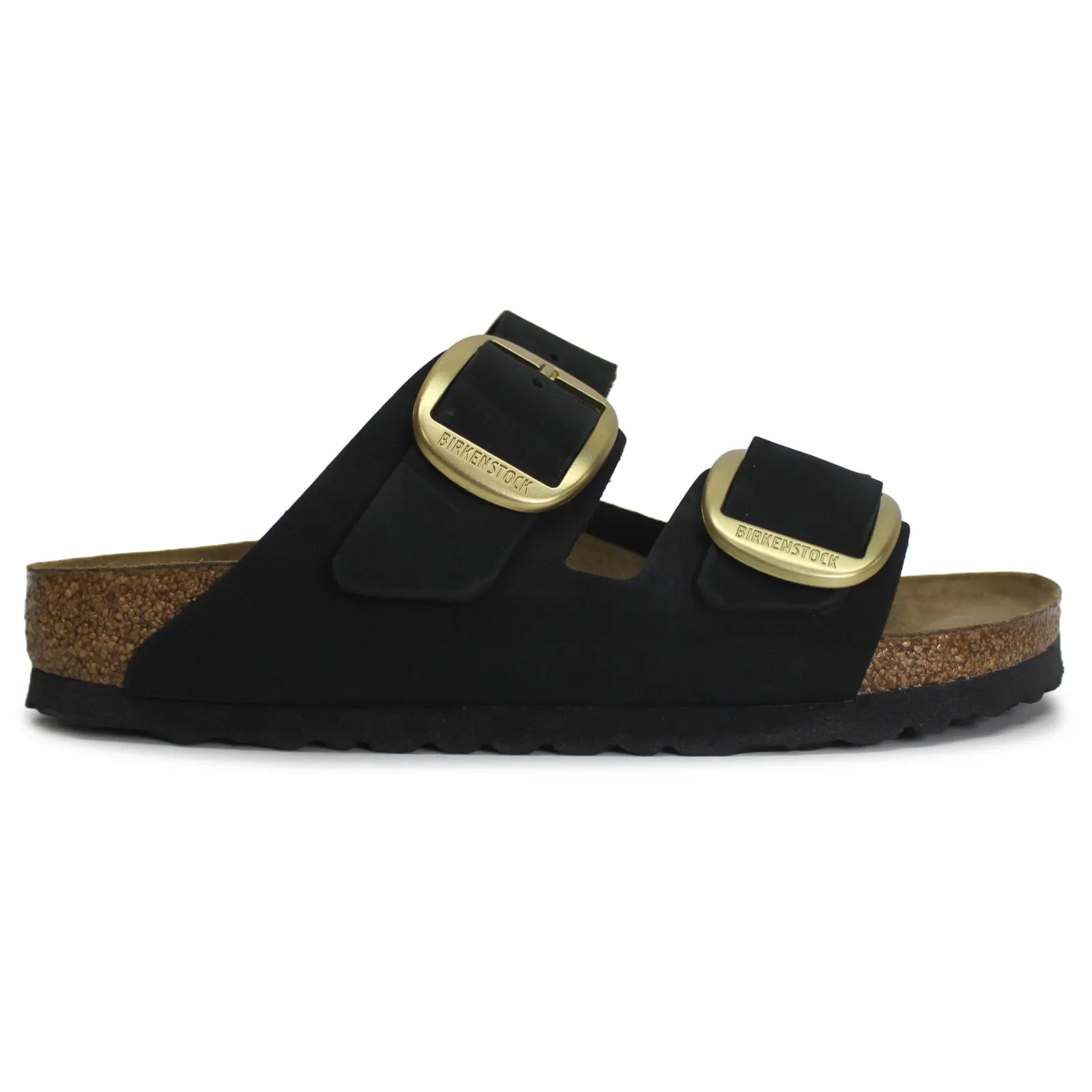 Arizona Big Buckle Nubuck Leather Unisex Comfort Sandals - UK 4.5 - US 6 Women / 4 Men - EU 37