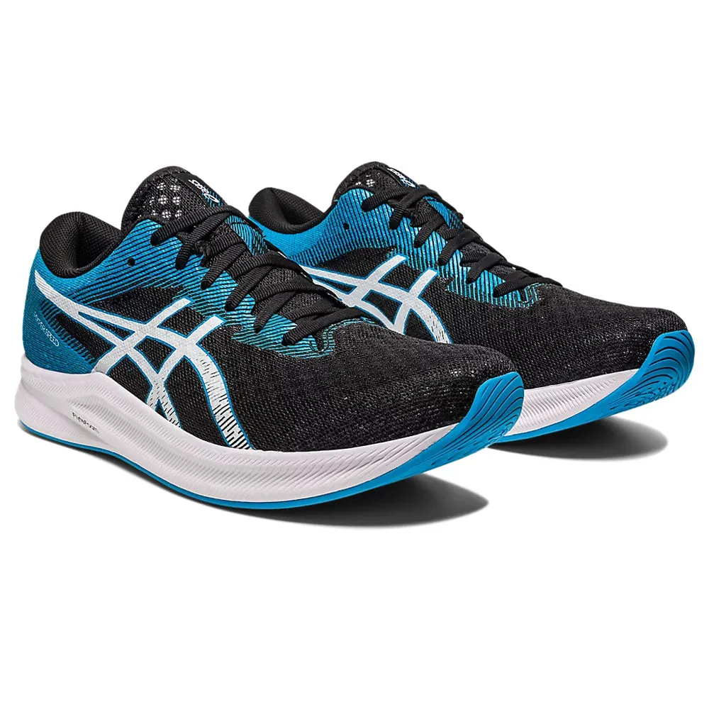 ASICS HYPER SPEED 2 (M) - (BLACK/ISLAND BLUE) - RUNNING SHOES