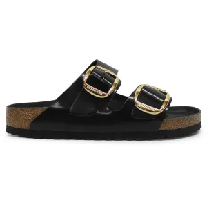 Birkenstock Unisex Sandals Arizona Big Buckle Buckle Slides Patent Leather - UK 4.5