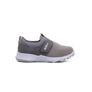 Boys Grey Casual Canvas Shoes KD2184