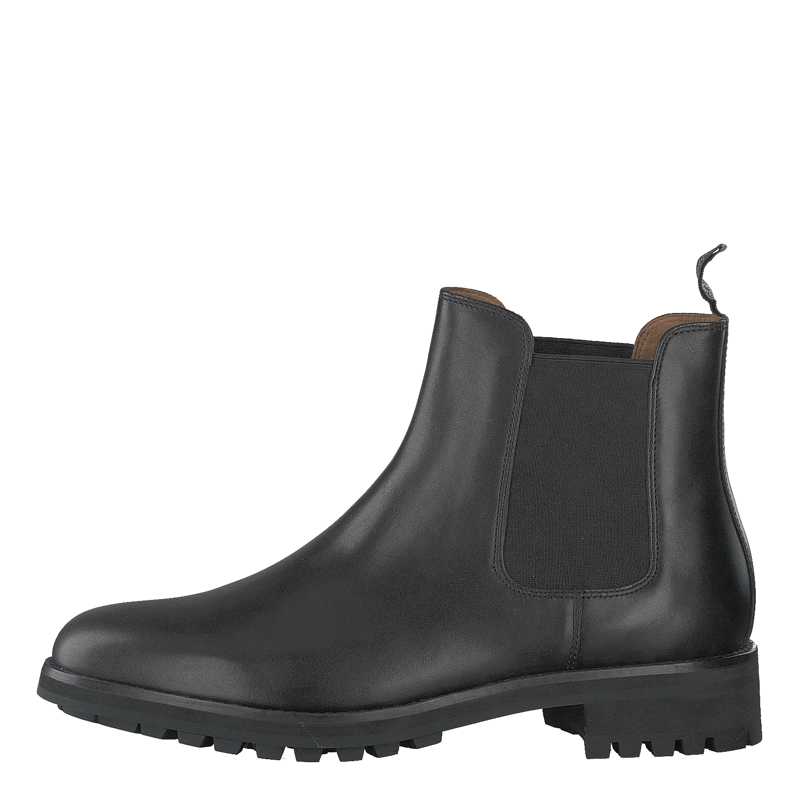 Bryson Leather Chelsea Boot Black