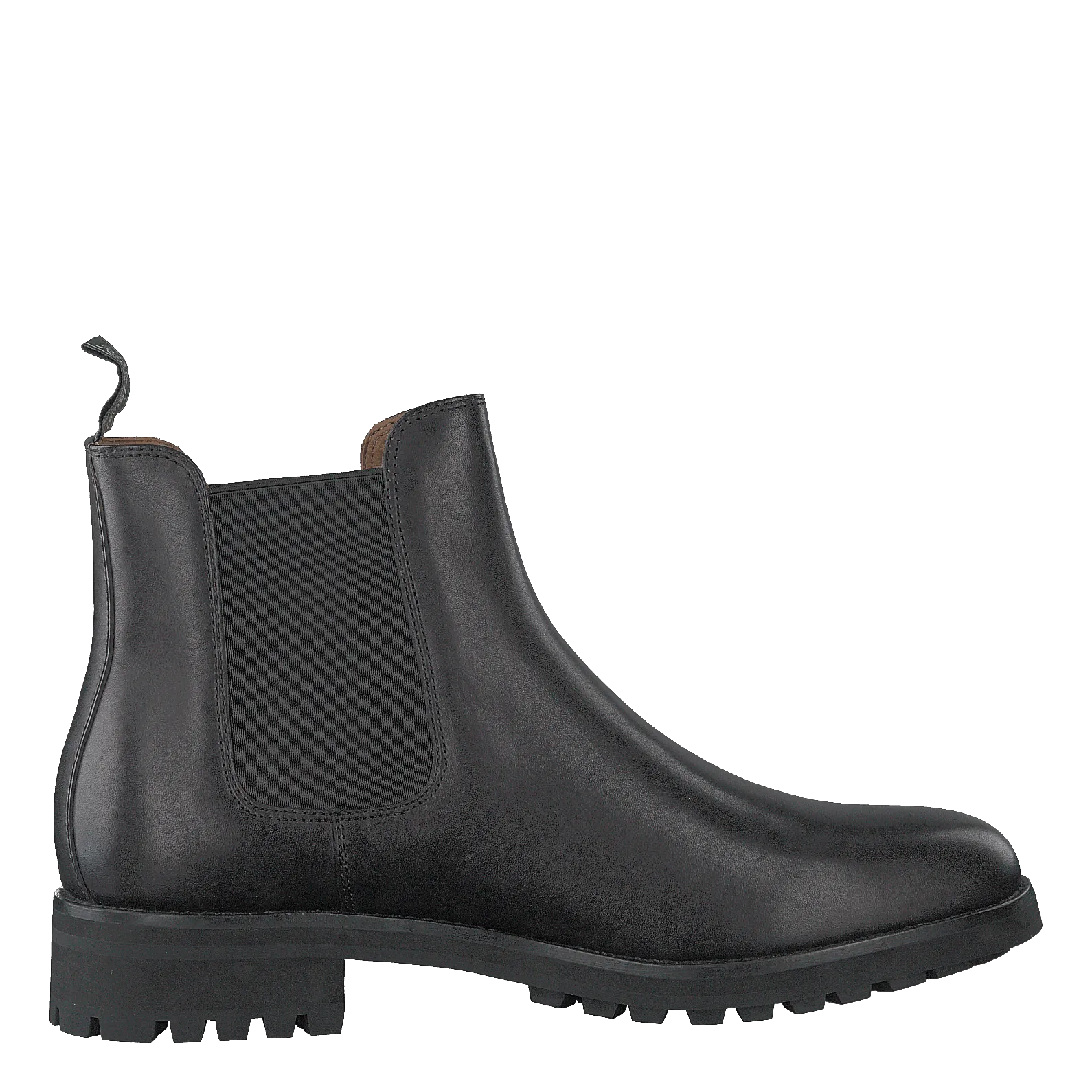 Bryson Leather Chelsea Boot Black