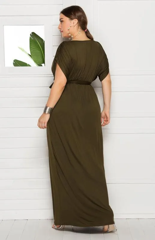 Chic Plus Size V-Neck Summer Dress: Essential for Effortless Style