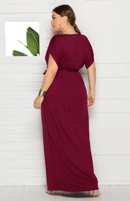 Chic Plus Size V-Neck Summer Dress: Essential for Effortless Style