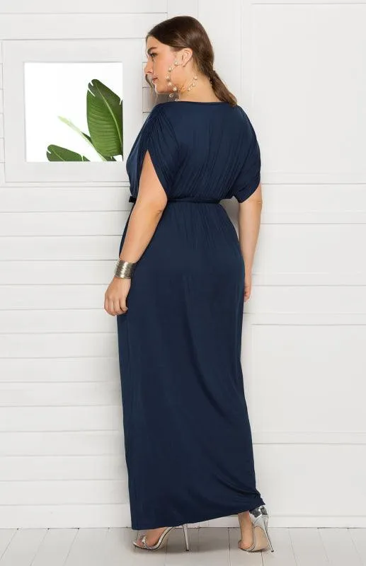 Chic Plus Size V-Neck Summer Dress: Essential for Effortless Style