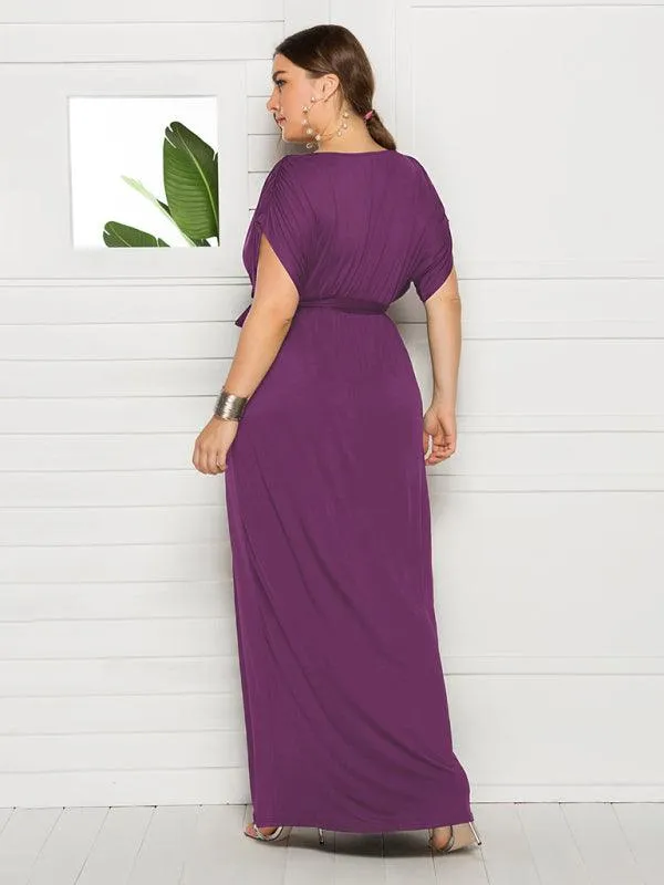 Chic Plus Size V-Neck Summer Dress: Essential for Effortless Style