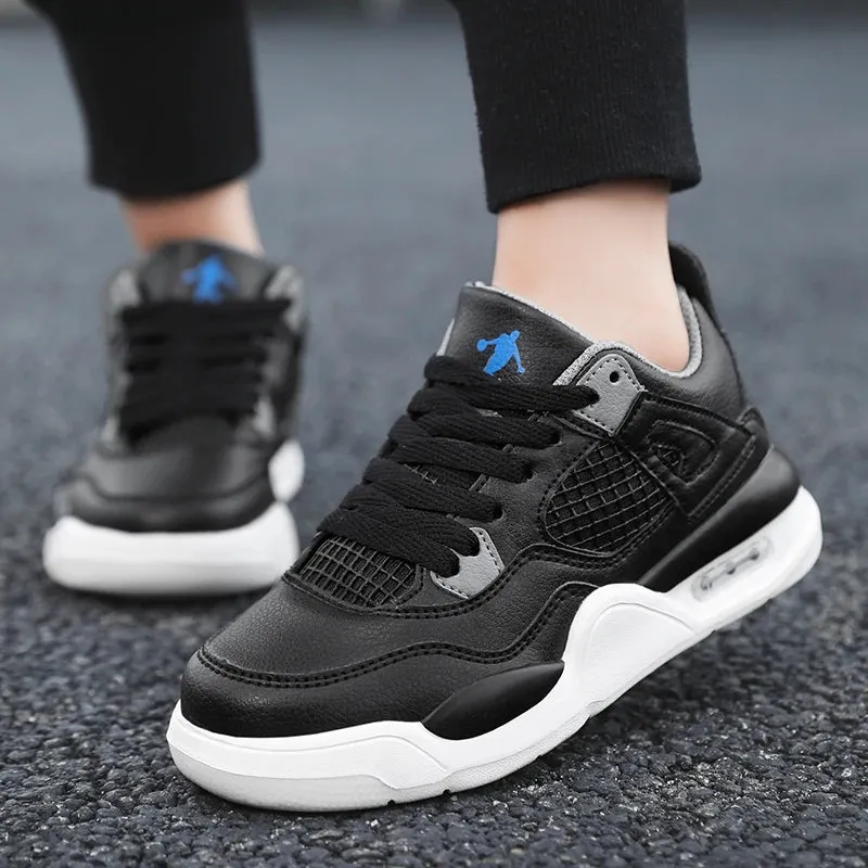 Children Leather Comfortable High Quality Running Sneakers