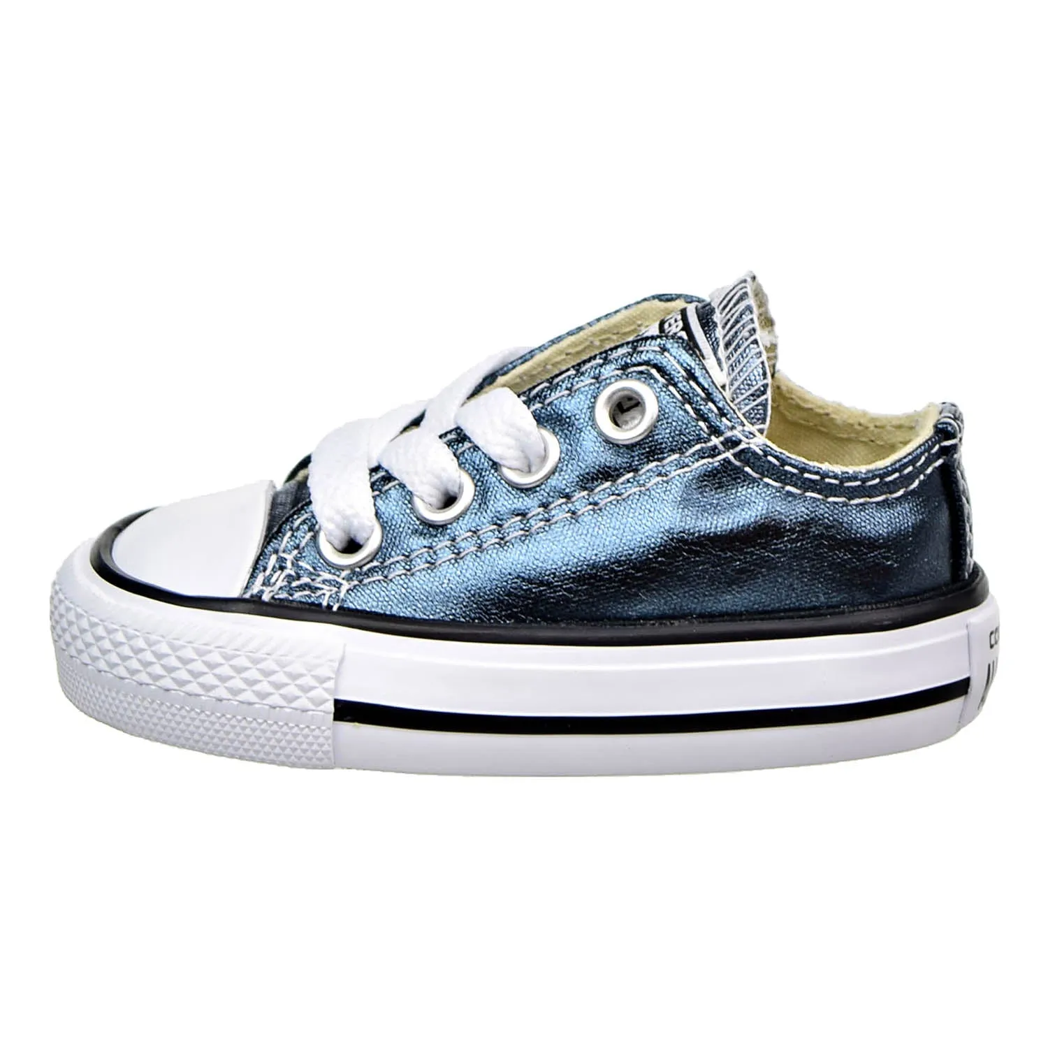 Converse Chuck Taylor All Star OX Infants Shoes Blue Fir/White/Black