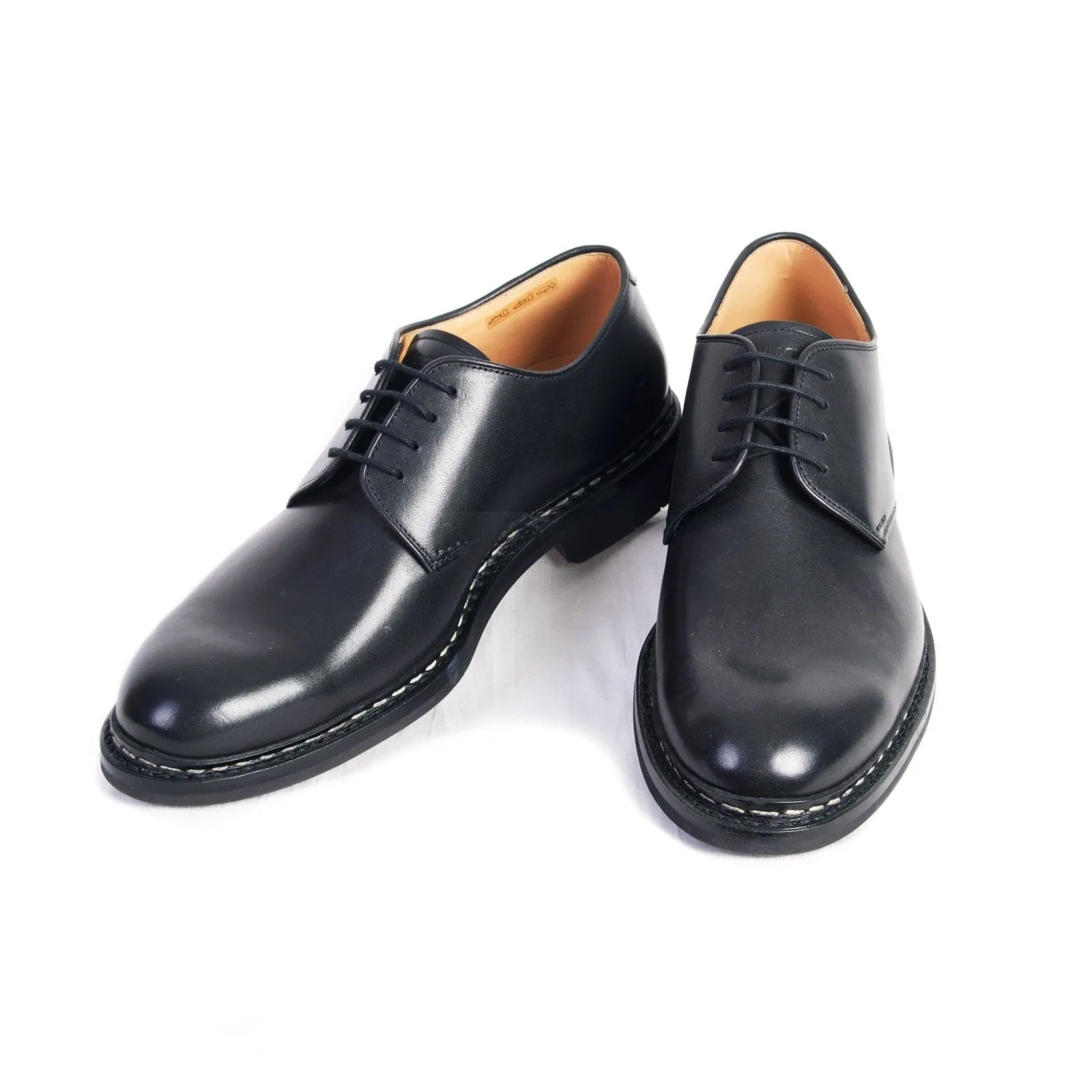 CROCUS | Leather Derby Shoe | Black