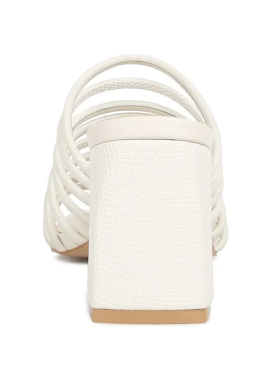 Delta Strappy Slip On Sandals