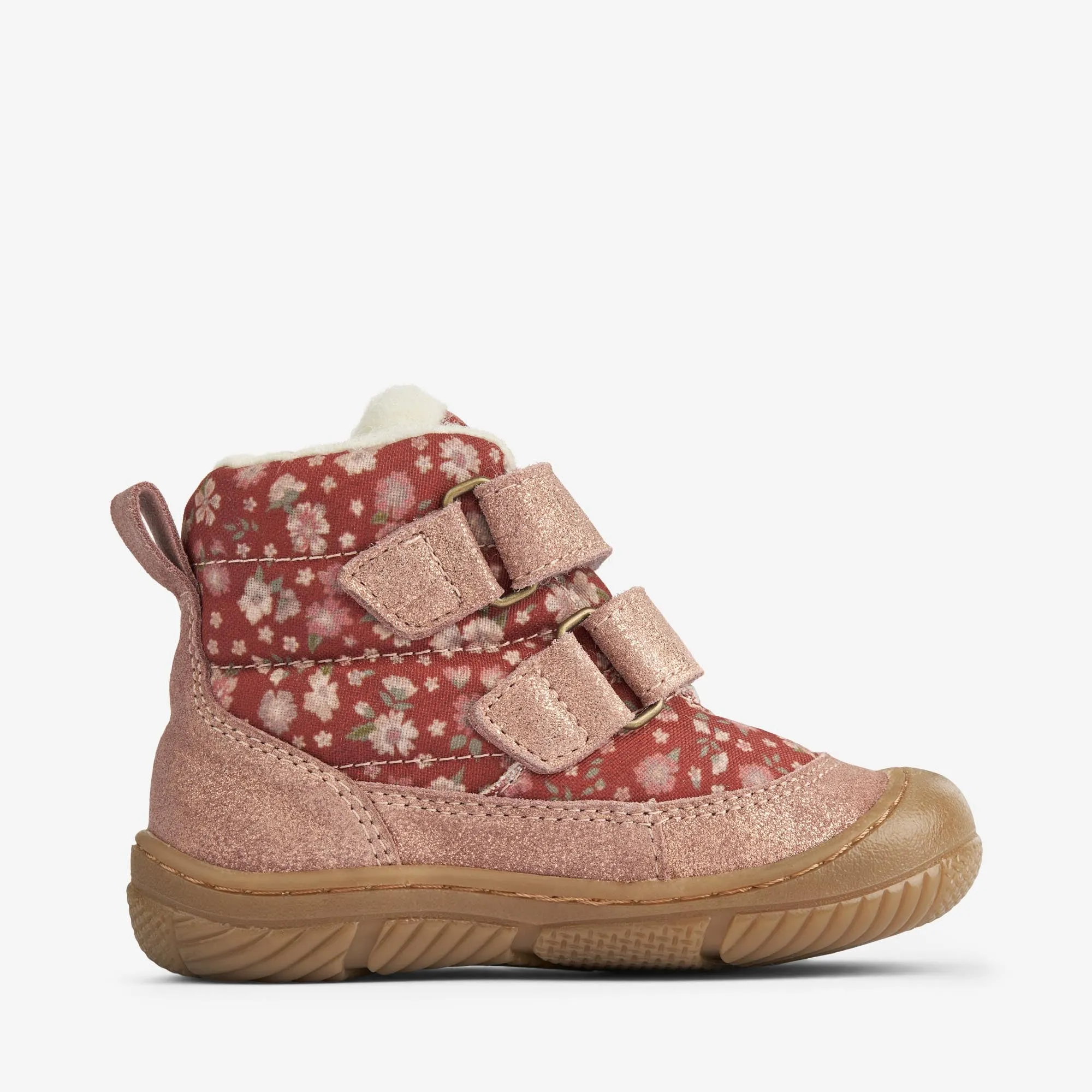 Dowi Pre Walker Velcro Tex | Baby - red flowers