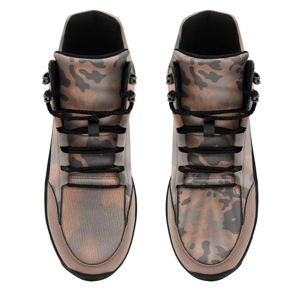 Eichenlaubmuster (Oak leaf A) WWII German Camo Hiking Shoes