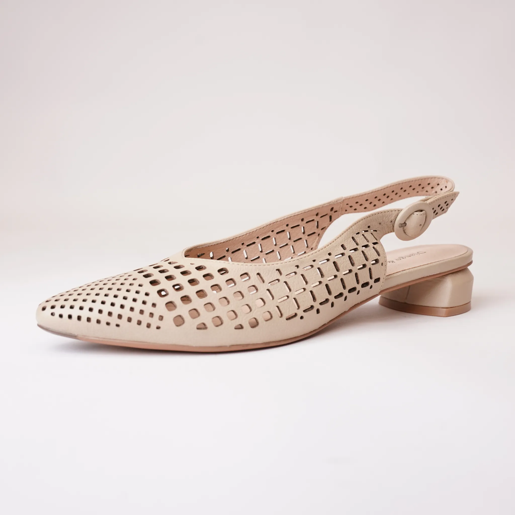 Fabbi Cafe Leather Flats