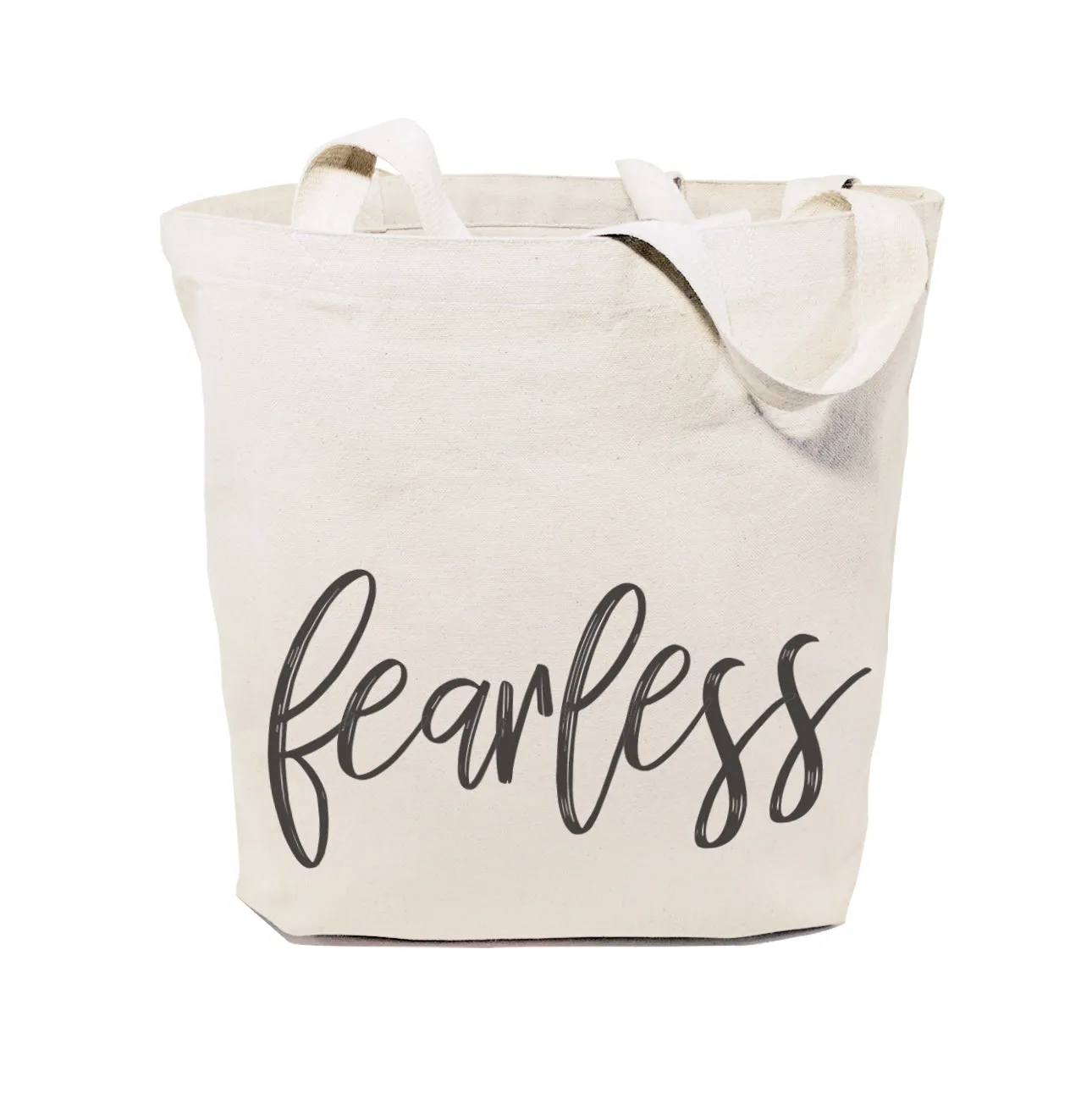 Fearless Gym Cotton Canvas Tote Bag by The Cotton & Canvas Co.