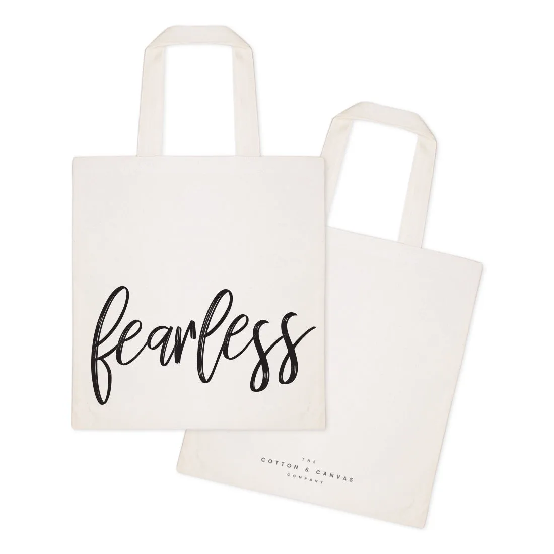 Fearless Gym Cotton Canvas Tote Bag by The Cotton & Canvas Co.