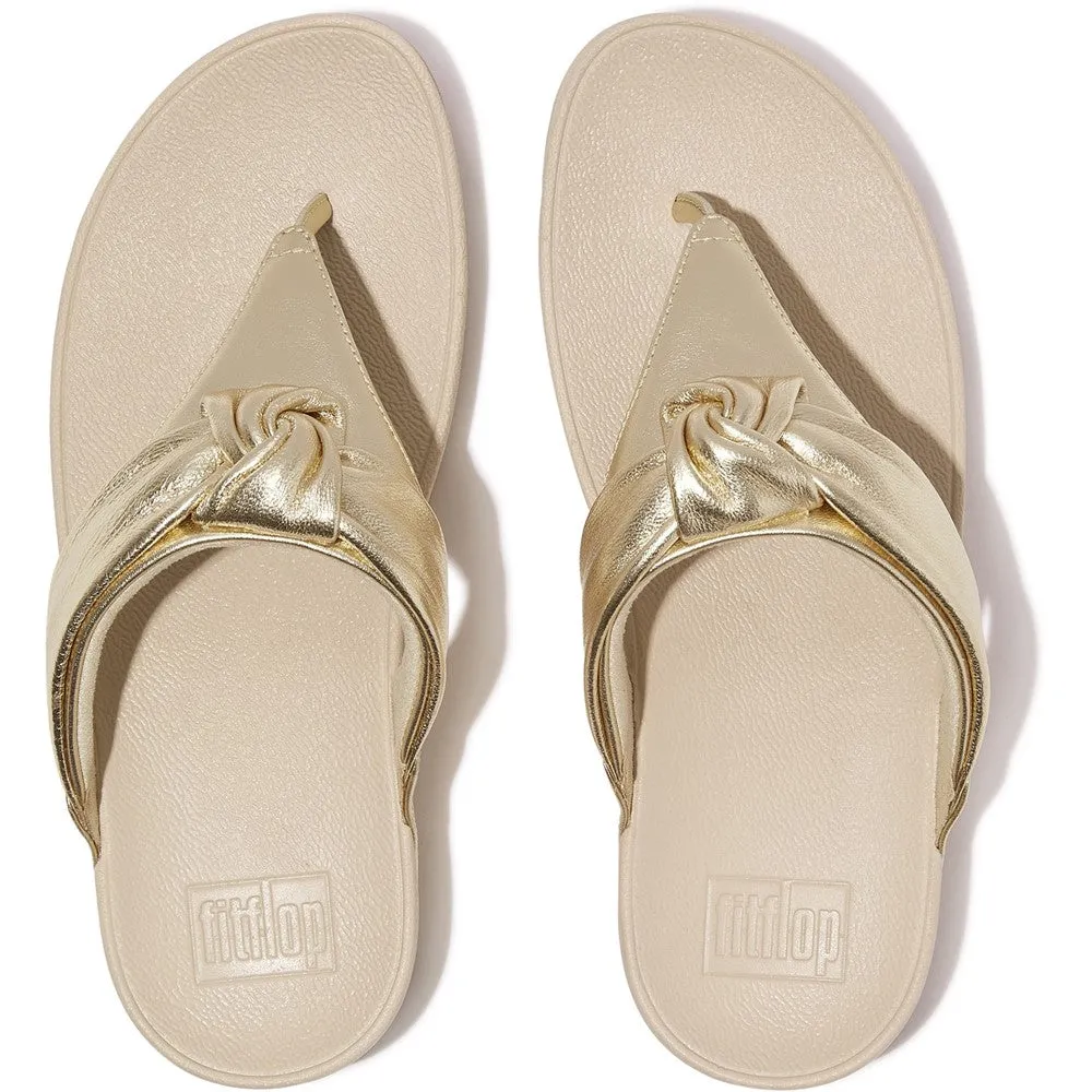 Fitflop Lulu Padded Knot Toe Post Sandals