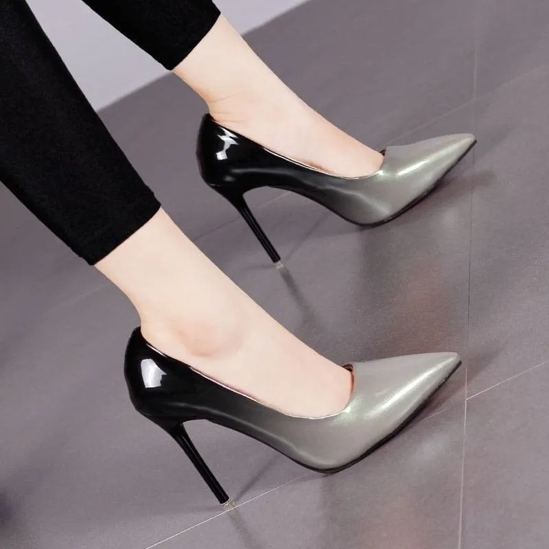 Funki Buys | Shoes | Women's Gradient Two Toned High Heels