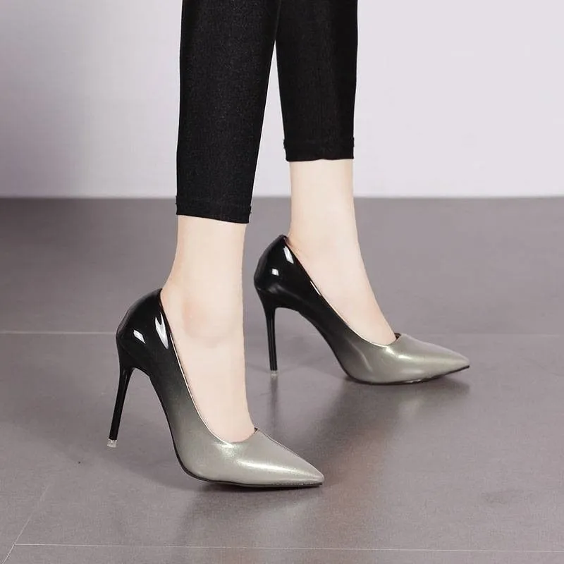 Funki Buys | Shoes | Women's Gradient Two Toned High Heels