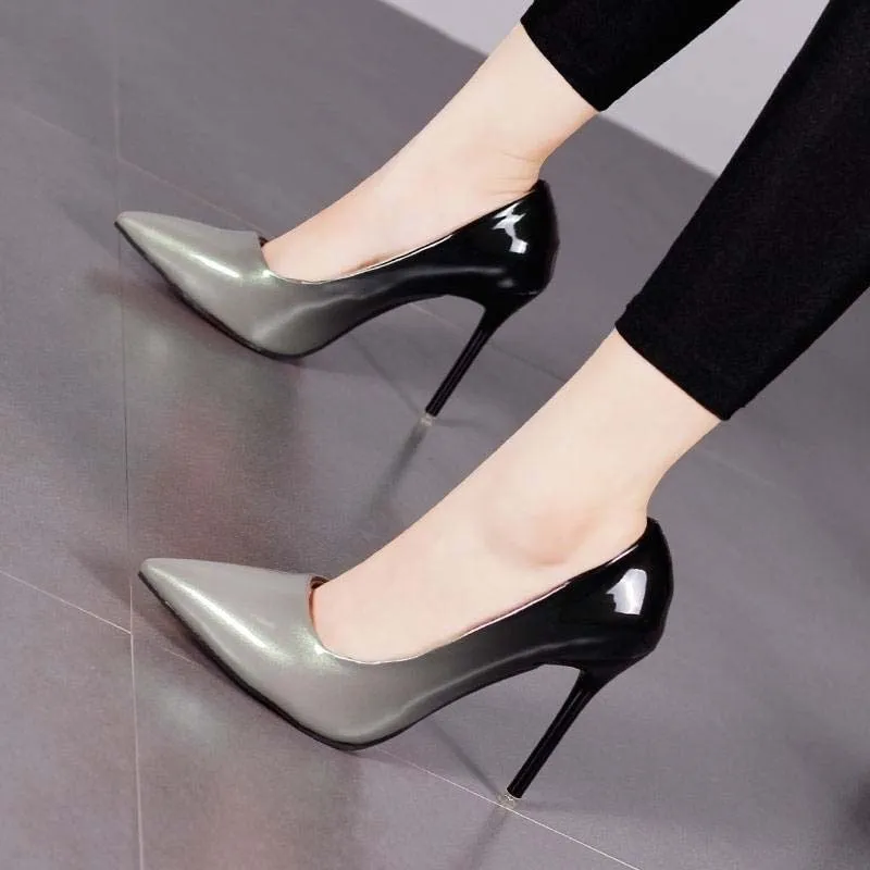 Funki Buys | Shoes | Women's Gradient Two Toned High Heels