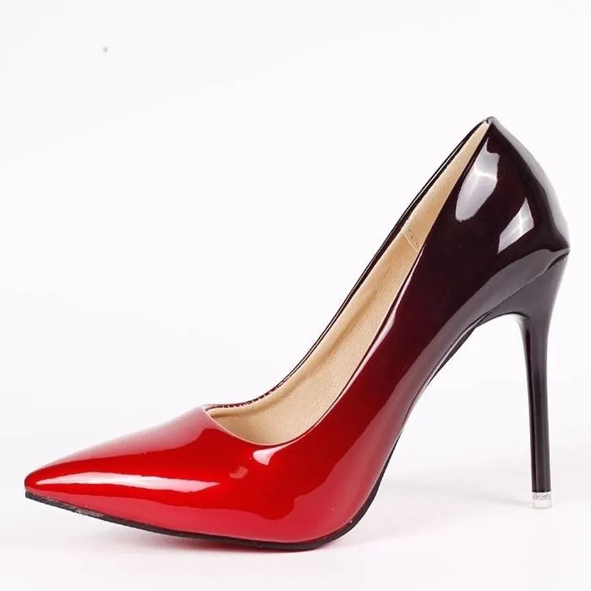 Funki Buys | Shoes | Women's Gradient Two Toned High Heels