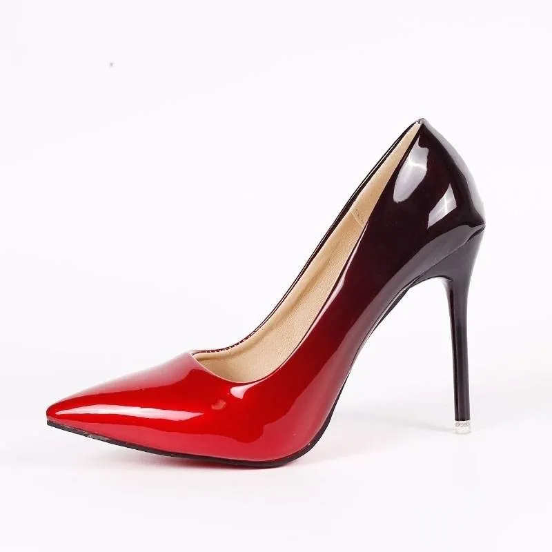 Funki Buys | Shoes | Women's Gradient Two Toned High Heels