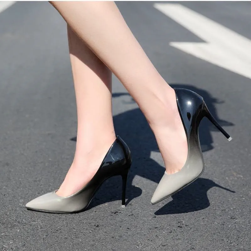 Funki Buys | Shoes | Women's Gradient Two Toned High Heels