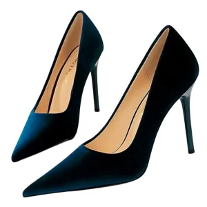 Funki Buys | Shoes | Women's Suede Fashion High Heel Stiletto