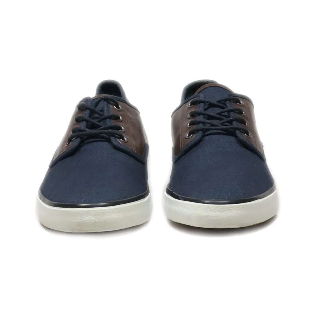 H&M Casual Lace Ups Canvas Blue Colour For Men