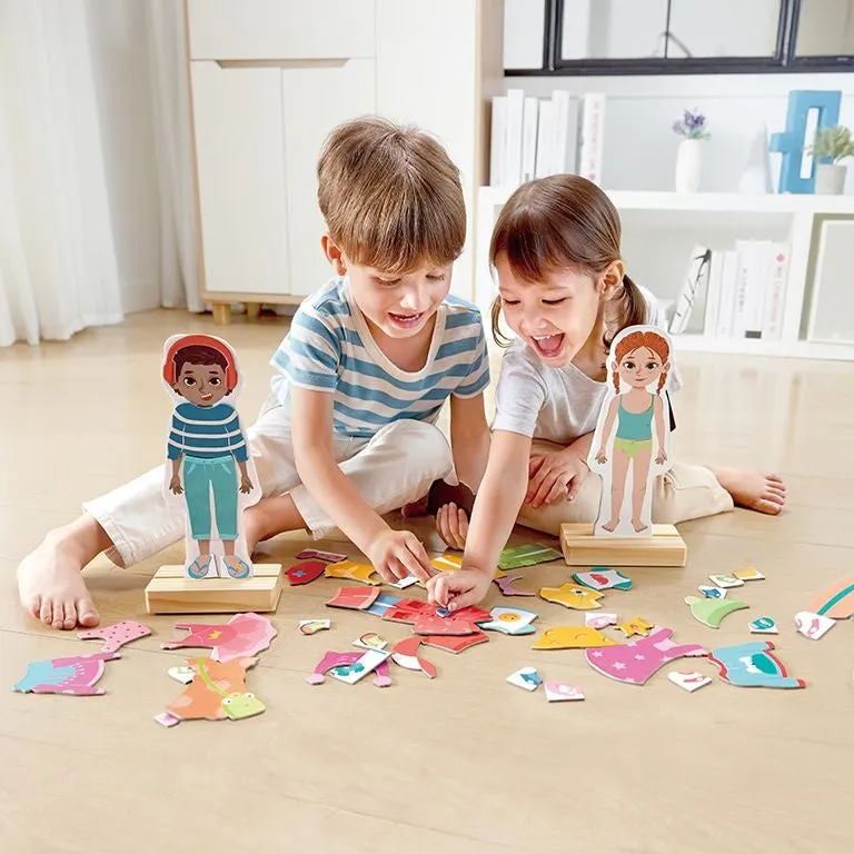 Hape 1651 Dress-Up Magnetic Puzzle (3y )