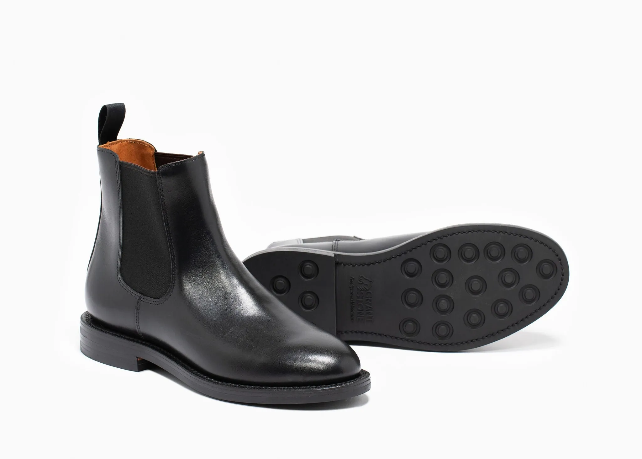 Josephine Chelsea Boot Black Calf