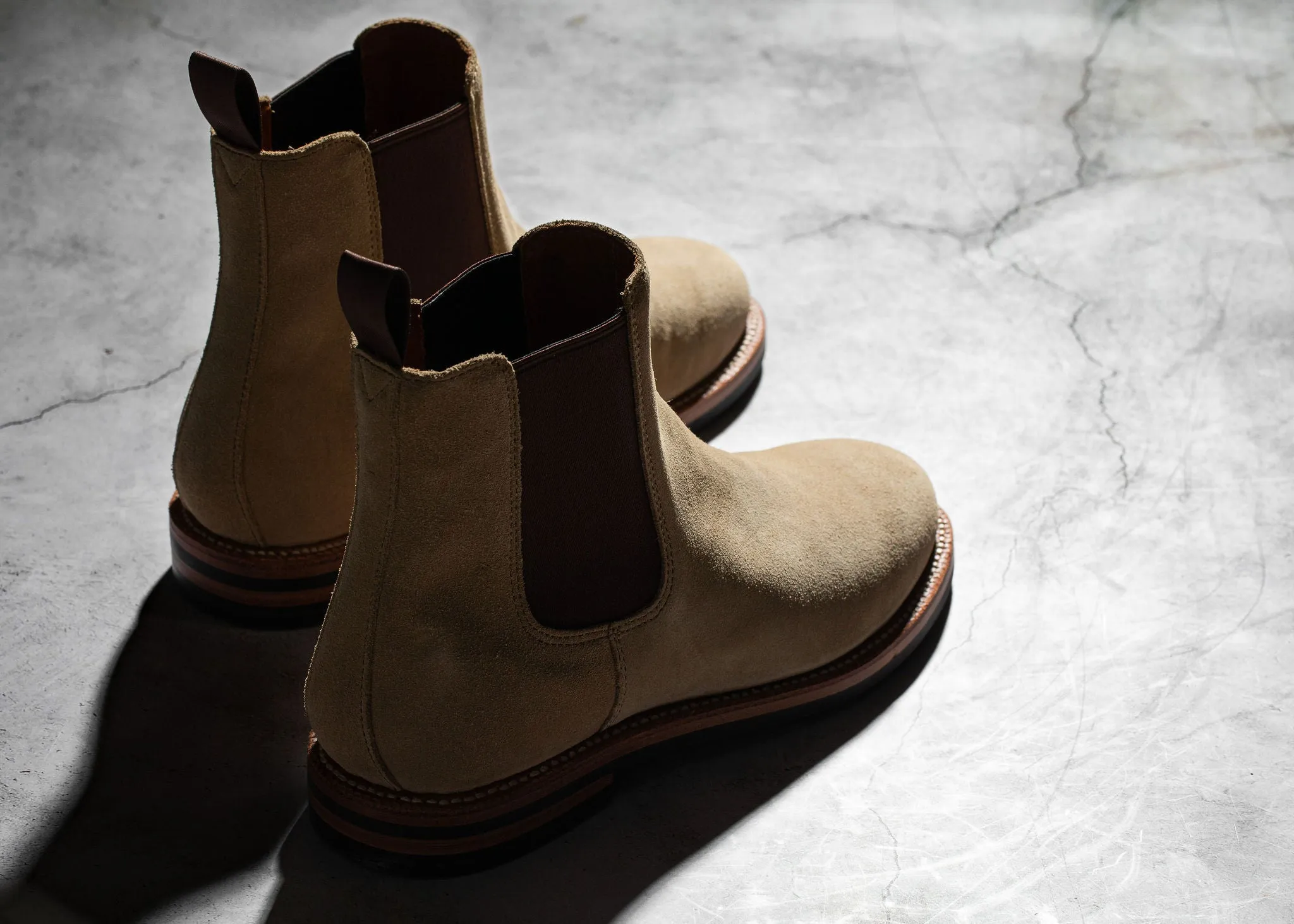 Josephine Chelsea Boot Tan Suede