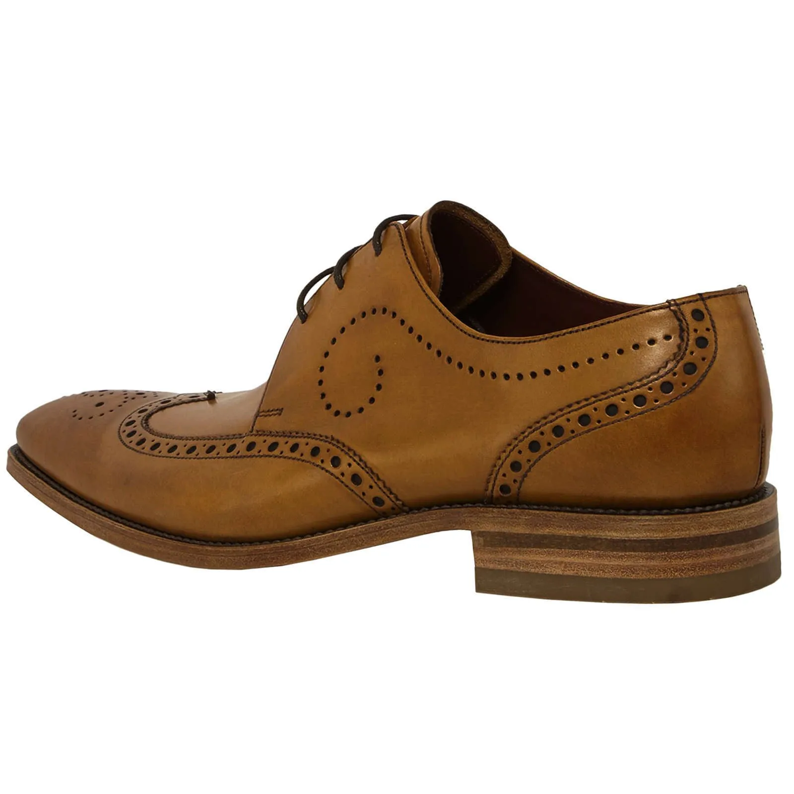 Kruger Polished Leather Men's Brogue Shoes