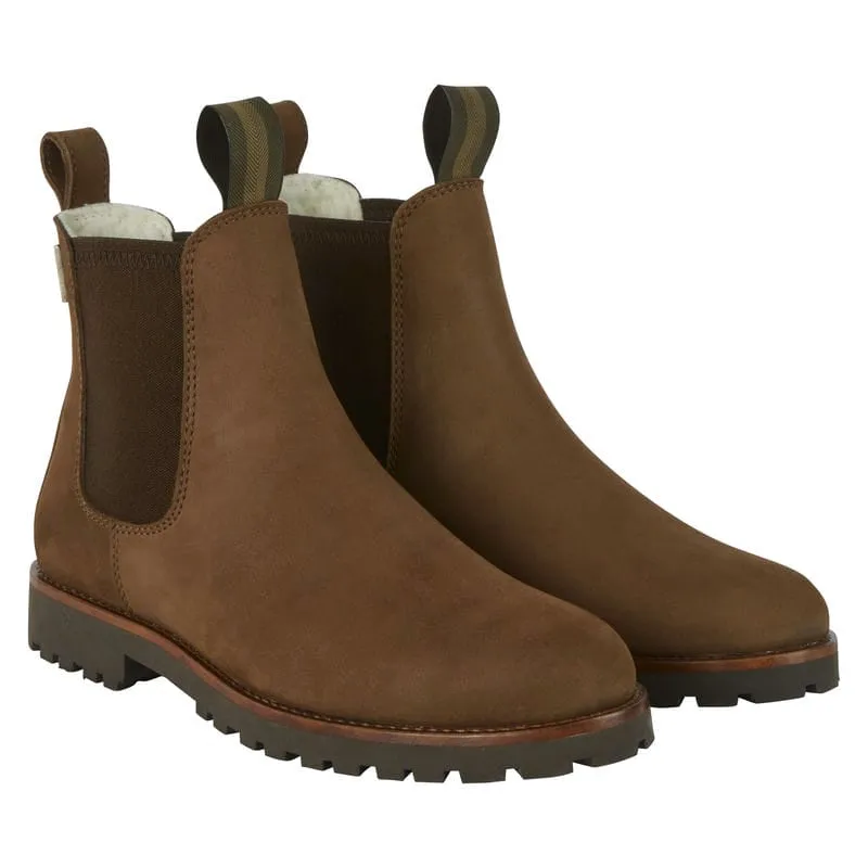 Le Chameau Chelsea Aventure Fourrée Ladies Waterproof Boots - Marron