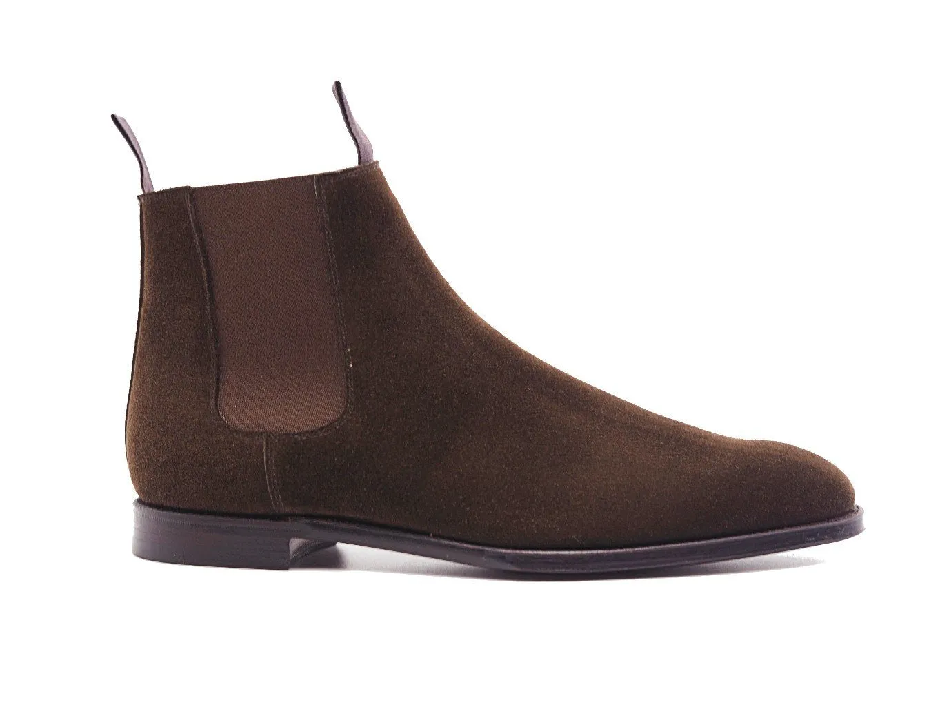 Maitland Dark Brown Calf Suede