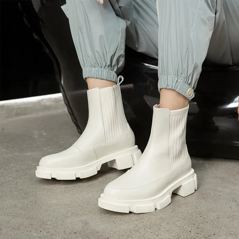 Marco Platform Chelsea Boots