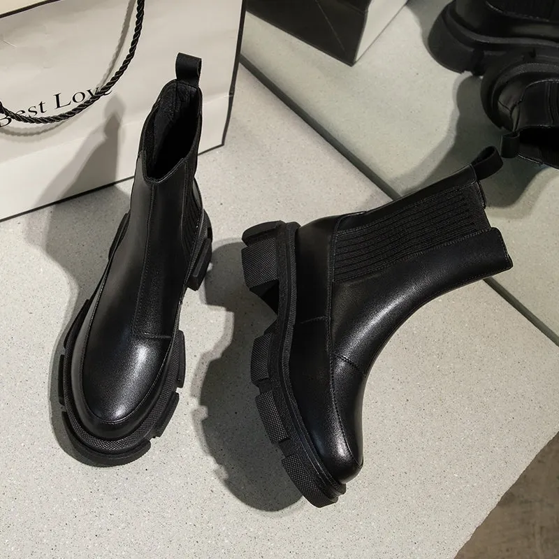 Marco Platform Chelsea Boots