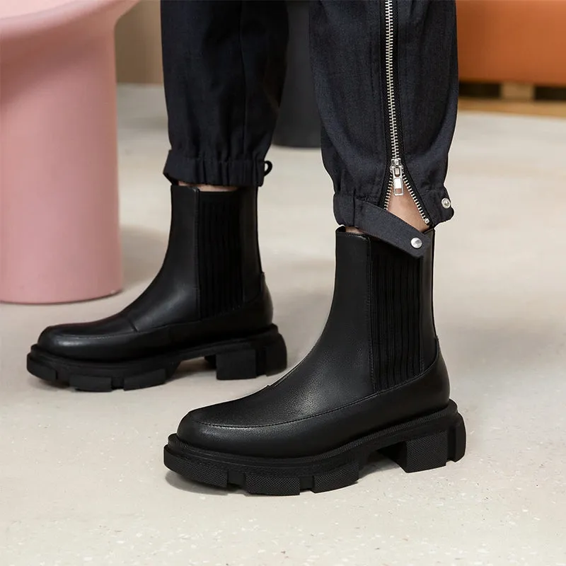 Marco Platform Chelsea Boots