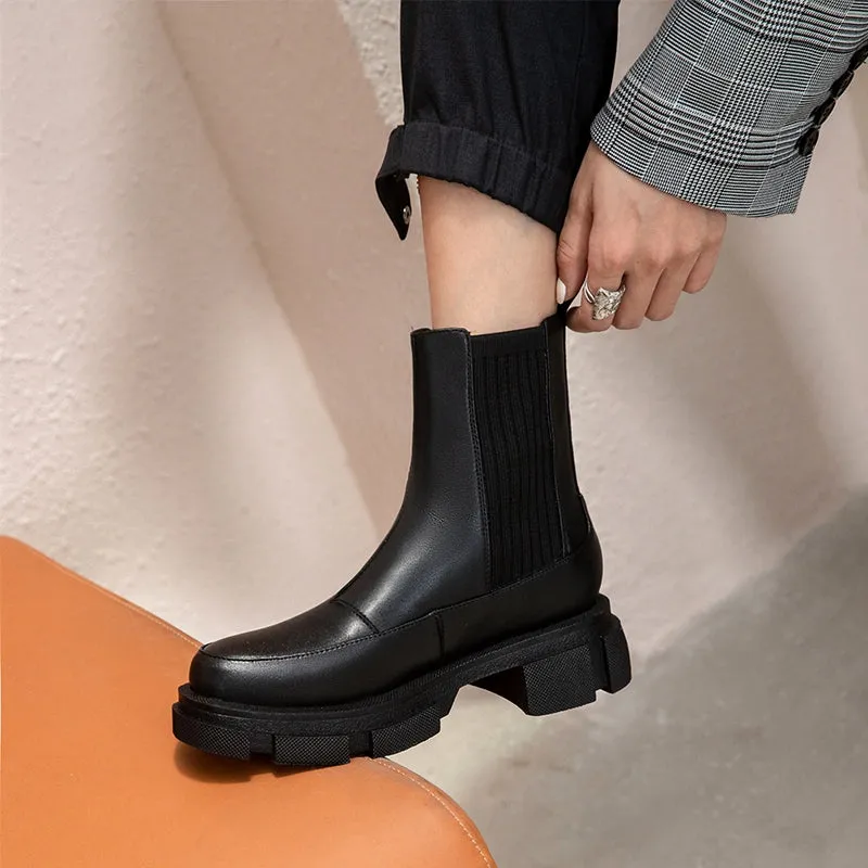 Marco Platform Chelsea Boots