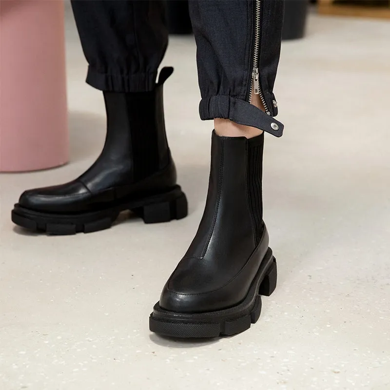 Marco Platform Chelsea Boots