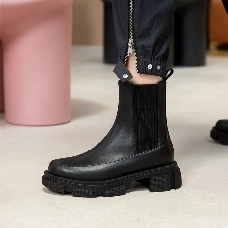 Marco Platform Chelsea Boots