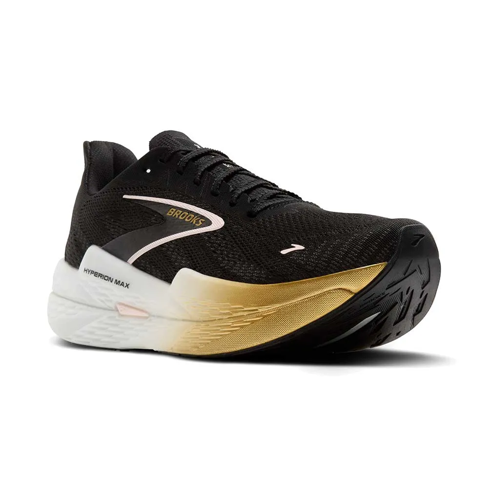 Men's Hyperion Max 2 Running Shoe - Black/Gold/Pink - Regular (D)