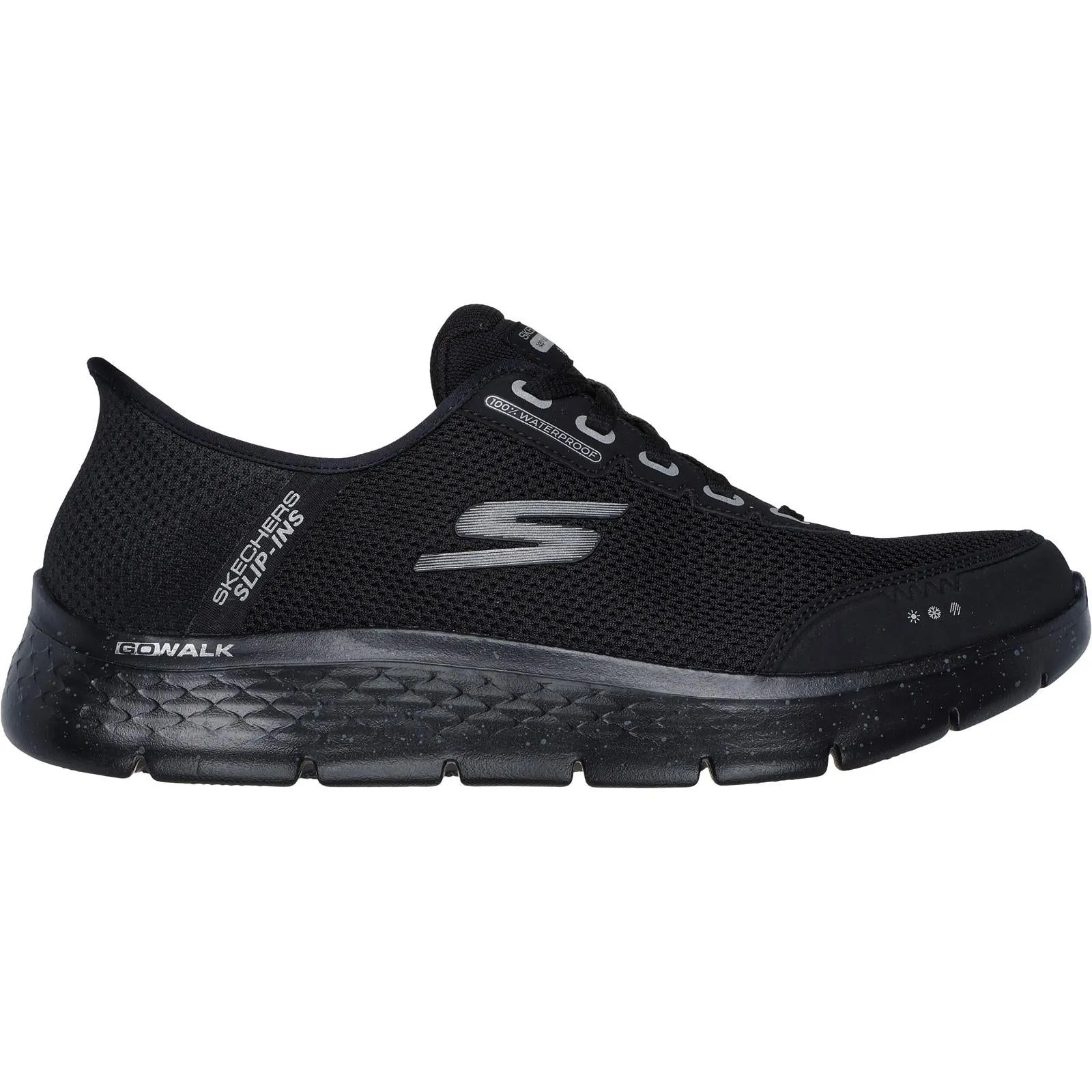 Men's Wide Fit Skechers 216330 Slip-ins Go Walk Flex 100% Waterproof Trainers