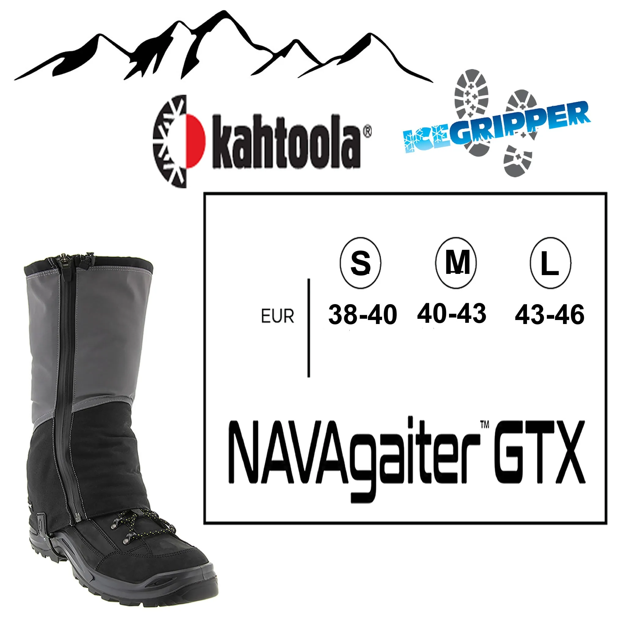 NAVAgaiter GTX Ultra Tough Waterproof Gaiter