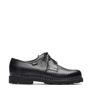 Paraboot Castel Shoe Smooth Black Leather